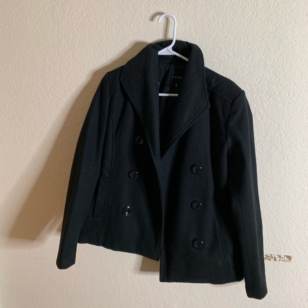 Black winter coat